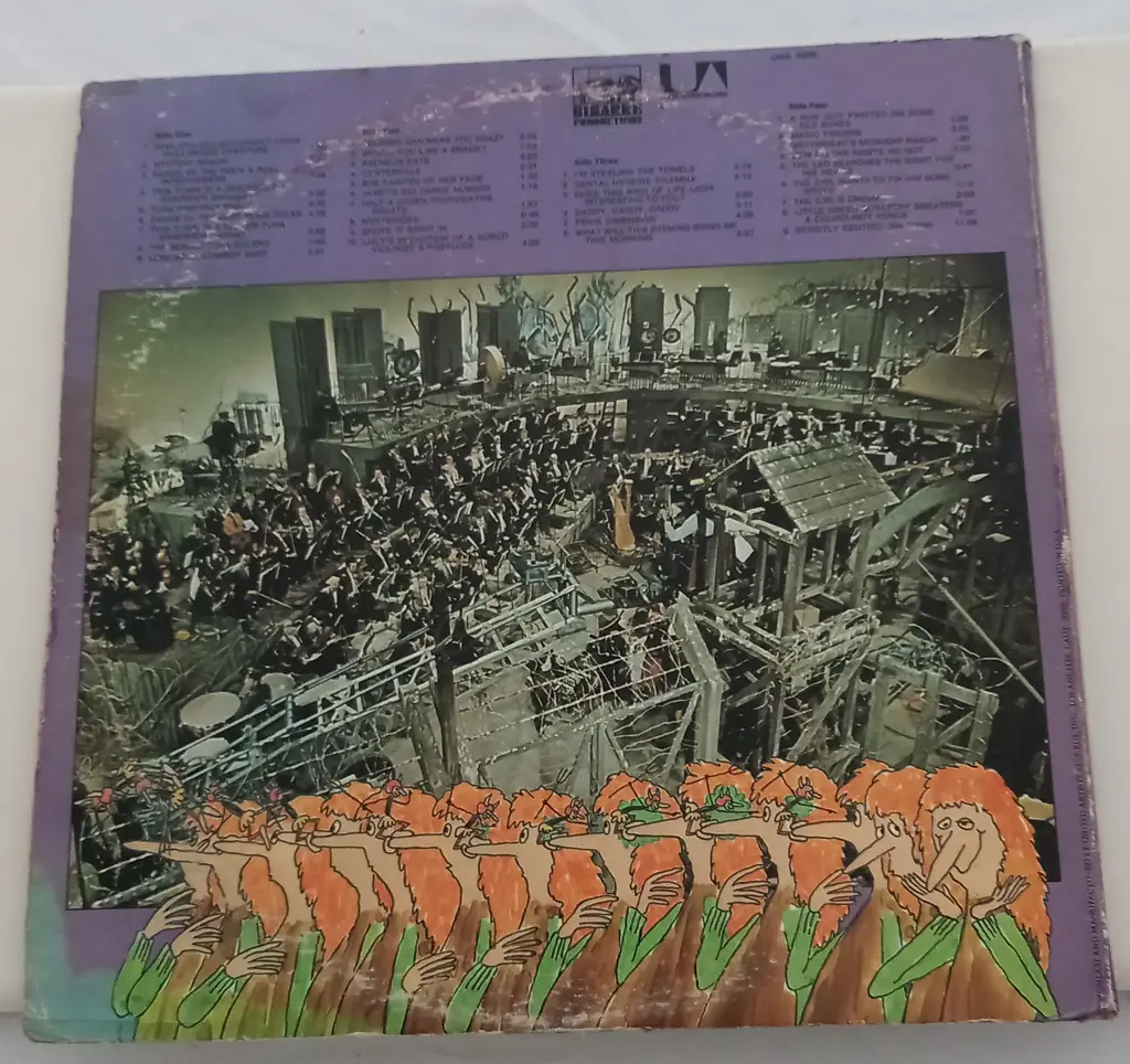 Frank Zappa, 200 Motels, (Double Album) Image 1++